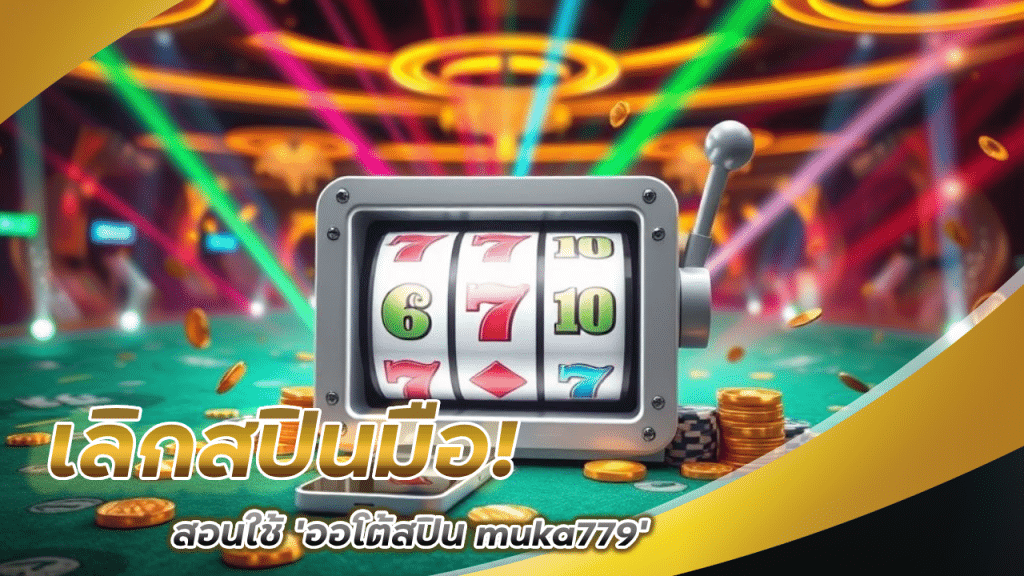 เลิกสปินมือ! สอนใช้ ‘ออโต้สปิน muka779’ ให้ได้กำไรเหมือนมือโปร